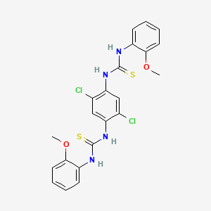 N,N''-(2,5-dichloro-1,4-phenylene)bis[N'-(2-methoxyphenyl)(thiourea)]