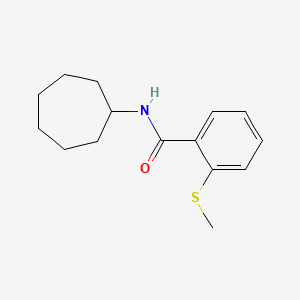 N-cycloheptyl-2-(methylthio)benzamide