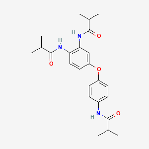 N-{4-[3,4-bis(isobutyrylamino)phenoxy]phenyl}-2-methylpropanamide