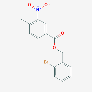 2-bromobenzyl 4-methyl-3-nitrobenzoate