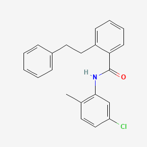 N-(5-chloro-2-methylphenyl)-2-(2-phenylethyl)benzamide