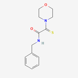 N-benzyl-2-(4-morpholinyl)-2-thioxoacetamide