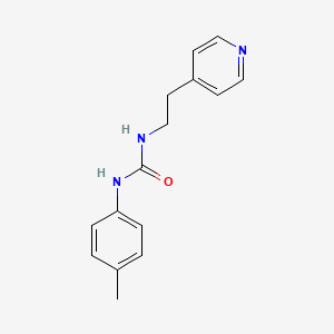 N-(4-methylphenyl)-N'-[2-(4-pyridinyl)ethyl]urea