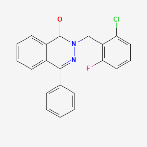 2-(2-chloro-6-fluorobenzyl)-4-phenyl-1(2H)-phthalazinone