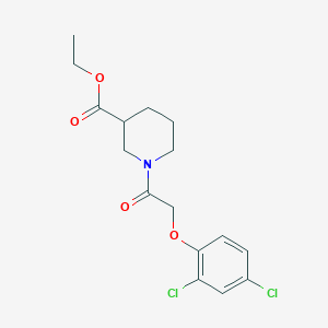 molecular formula C16H19Cl2NO4 B360624 Ethyl 1-[(2,4-dichlorophenoxy)acetyl]piperidine-3-carboxylate CAS No. 599187-34-5