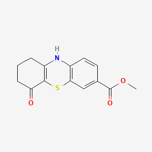 methyl 4-oxo-2,3,4,10-tetrahydro-1H-phenothiazine-7-carboxylate