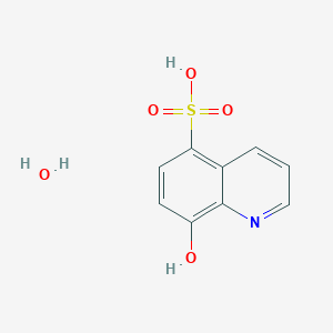 molecular formula C9H9NO5S B036071 8-hydroxyquinoline-5-sulfonic Acid Hydrate CAS No. 283158-18-9