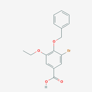 4-(benzyloxy)-3-bromo-5-ethoxybenzoic acid