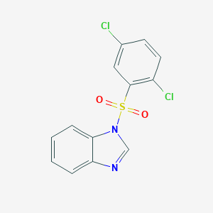 molecular formula C13H8Cl2N2O2S B360732 1-(2,5-Dichlorophenyl)sulfonylbenzimidazole CAS No. 326901-92-2