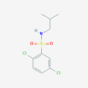 molecular formula C10H13Cl2NO2S B360907 2,5-dichloro-N-(2-methylpropyl)benzenesulfonamide CAS No. 349403-11-8