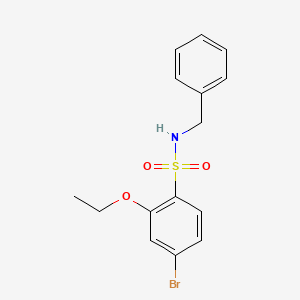 N-benzyl-4-bromo-2-ethoxybenzenesulfonamide