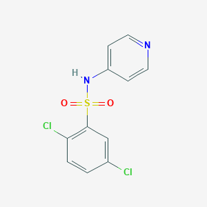 2,5-dichloro-N-pyridin-4-ylbenzenesulfonamide