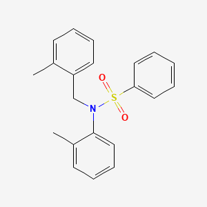 N-(2-methylbenzyl)-N-(2-methylphenyl)benzenesulfonamide