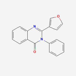 2-(3-furyl)-3-phenyl-4(3H)-quinazolinone