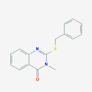 molecular formula C16H14N2OS B361158 2-Benzylsulfanyl-3-methylquinazolin-4-one CAS No. 90852-28-1