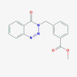 methyl 3-[(4-oxo-1,2,3-benzotriazin-3(4H)-yl)methyl]benzoate