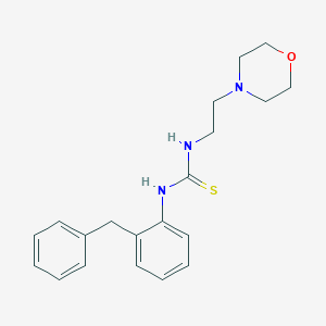 3-(2-BENZYLPHENYL)-1-[2-(MORPHOLIN-4-YL)ETHYL]THIOUREA