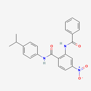 2-(benzoylamino)-N-(4-isopropylphenyl)-4-nitrobenzamide