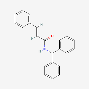 N-(diphenylmethyl)-3-phenylacrylamide