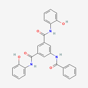 5-(benzoylamino)-N,N'-bis(2-hydroxyphenyl)isophthalamide