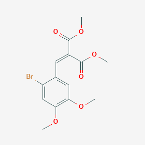 dimethyl (2-bromo-4,5-dimethoxybenzylidene)malonate