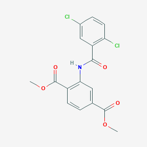 dimethyl 2-[(2,5-dichlorobenzoyl)amino]terephthalate