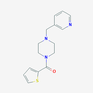 1-(3-Pyridinylmethyl)-4-(2-thienylcarbonyl)piperazine