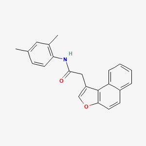 N-(2,4-dimethylphenyl)-2-naphtho[2,1-b]furan-1-ylacetamide