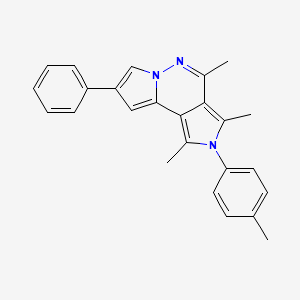 1,3,4-trimethyl-2-(4-methylphenyl)-8-phenyl-2H-dipyrrolo[1,2-b:3',4'-d]pyridazine