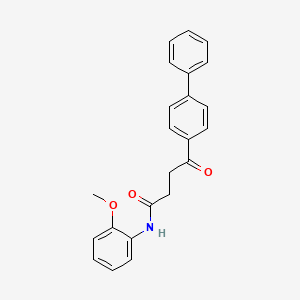 4-(4-biphenylyl)-N-(2-methoxyphenyl)-4-oxobutanamide