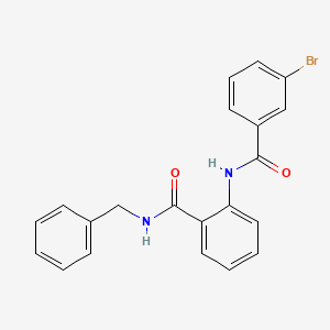 N-benzyl-2-[(3-bromobenzoyl)amino]benzamide