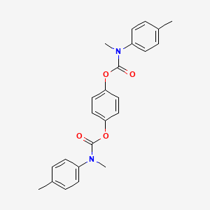 1,4-phenylene bis[methyl(4-methylphenyl)carbamate]