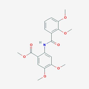 methyl 2-[(2,3-dimethoxybenzoyl)amino]-4,5-dimethoxybenzoate