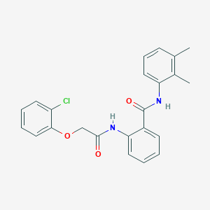 2-{[(2-chlorophenoxy)acetyl]amino}-N-(2,3-dimethylphenyl)benzamide