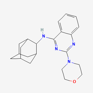 N-2-adamantyl-2-(4-morpholinyl)-4-quinazolinamine