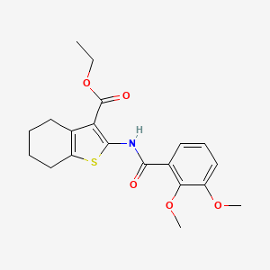 ethyl 2-[(2,3-dimethoxybenzoyl)amino]-4,5,6,7-tetrahydro-1-benzothiophene-3-carboxylate