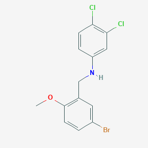 (5-bromo-2-methoxybenzyl)(3,4-dichlorophenyl)amine