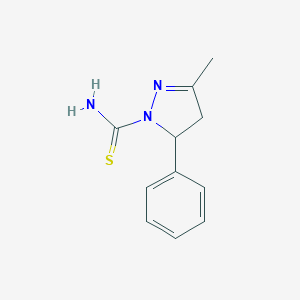 5-Methyl-3-phenyl-3,4-dihydropyrazole-2-carbothioamide