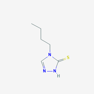 molecular formula C6H11N3S B3617516 4-butyl-4H-1,2,4-triazole-3-thiol CAS No. 27106-00-9