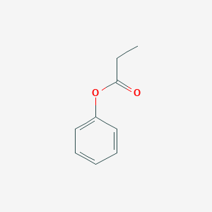 molecular formula C9H10O2 B036179 Phenyl propionate CAS No. 637-27-4