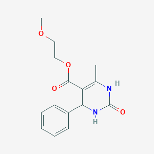 2-Methoxyethyl 6-methyl-2-oxo-4-phenyl-1,2,3,4-tetrahydropyrimidine-5-carboxylate