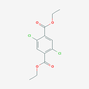 molecular formula C12H12Cl2O4 B361846 Diethyl 2,5-dichlorobenzene-1,4-dicarboxylate CAS No. 75024-28-1