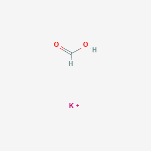 molecular formula CH2KO2+ B036186 Potassium formate CAS No. 590-29-4