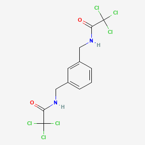 N,N'-[1,3-phenylenebis(methylene)]bis(2,2,2-trichloroacetamide)