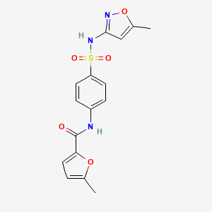 5-methyl-N-(4-{[(5-methyl-3-isoxazolyl)amino]sulfonyl}phenyl)-2-furamide