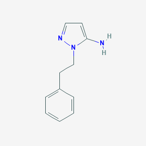 molecular formula C11H13N3 B361909 1-(2-phenylethyl)-1H-pyrazol-5-amine CAS No. 3524-23-0