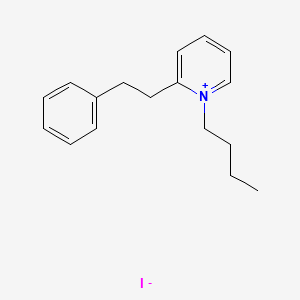 1-Butyl-2-(2-phenylethyl)pyridin-1-ium;iodide