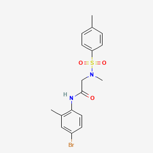 N~1~-(4-bromo-2-methylphenyl)-N~2~-methyl-N~2~-[(4-methylphenyl)sulfonyl]glycinamide