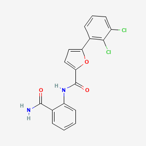 N-[2-(aminocarbonyl)phenyl]-5-(2,3-dichlorophenyl)-2-furamide