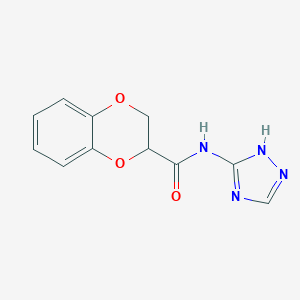 N-(4H-1,2,4-triazol-3-yl)-2,3-dihydro-1,4-benzodioxine-2-carboxamide